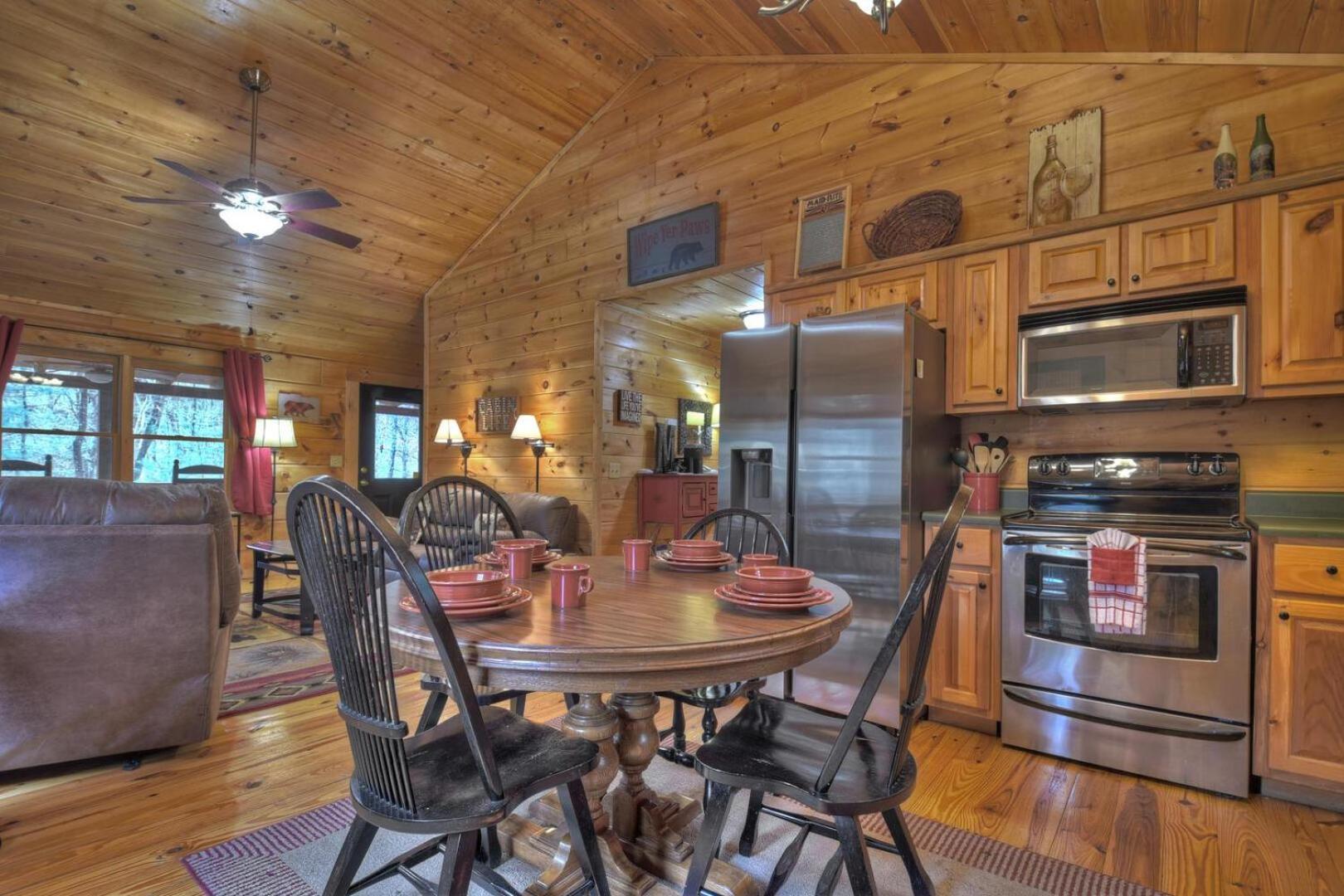 Villa Papa Bear'S Den Cherry Log Exterior foto