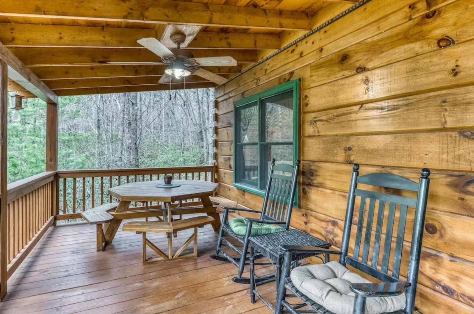 Villa Papa Bear'S Den Cherry Log Exterior foto