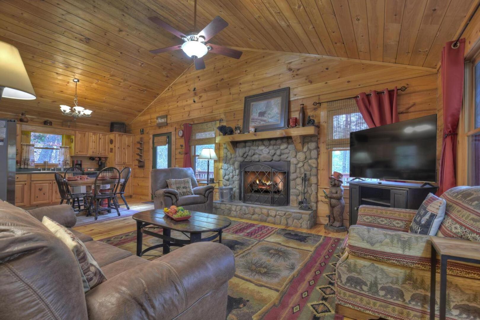 Villa Papa Bear'S Den Cherry Log Exterior foto