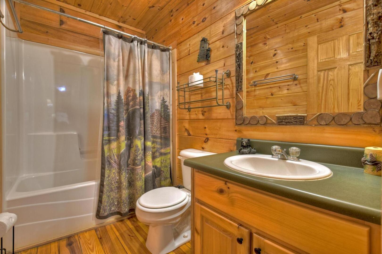Villa Papa Bear'S Den Cherry Log Exterior foto