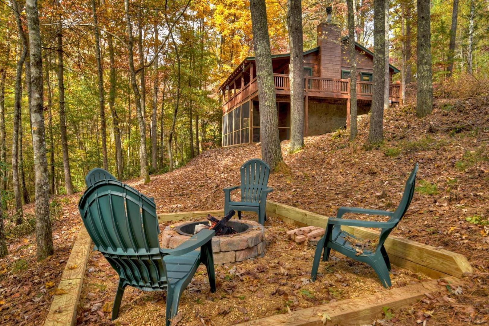 Villa Papa Bear'S Den Cherry Log Exterior foto