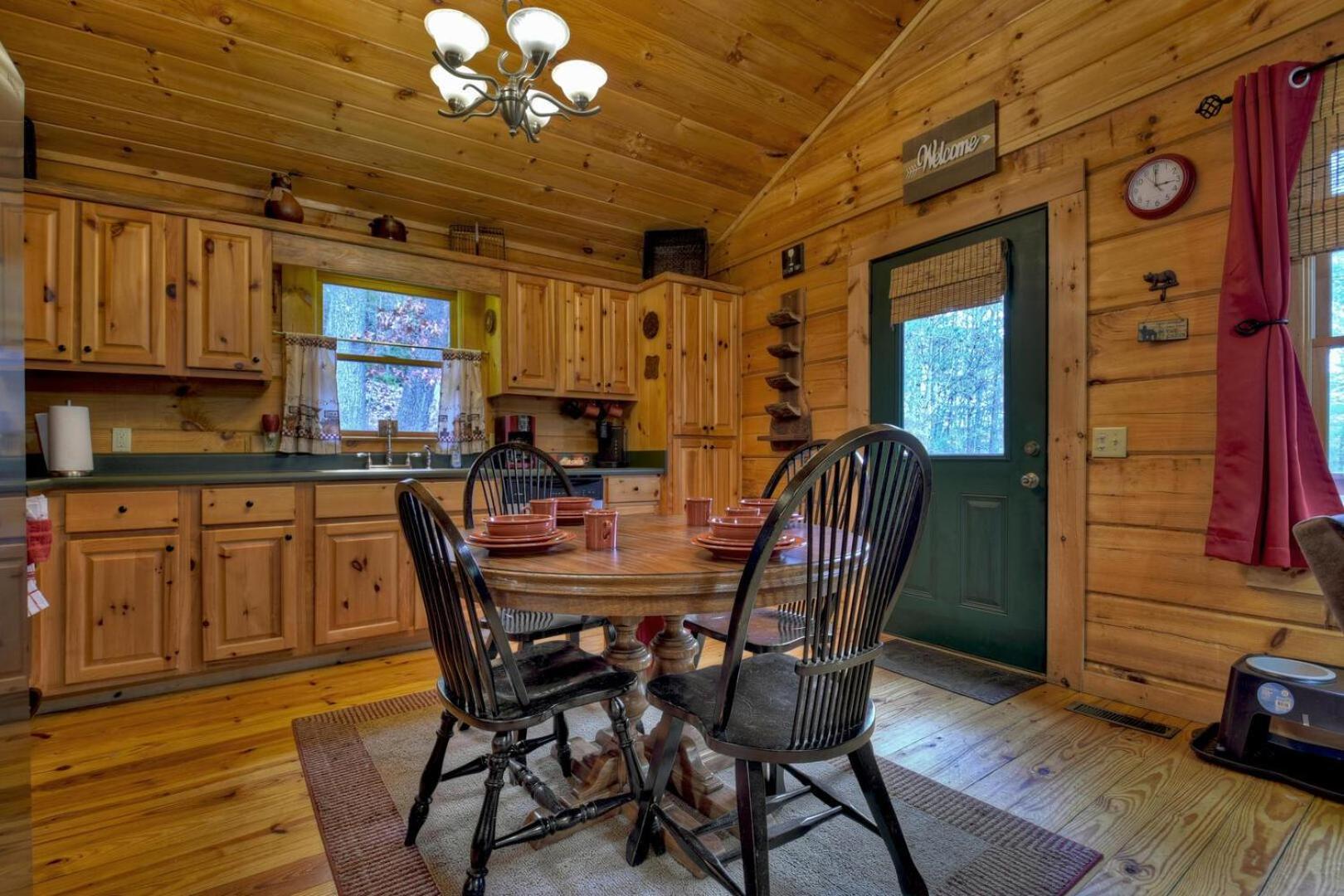 Villa Papa Bear'S Den Cherry Log Exterior foto